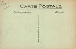 VINTAGE POSTCARD Road of Trouville the Church of Cricqueboeuf