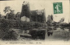 CPA Cricqueboeuf L'Eglise 