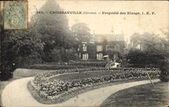 VINTAGE POSTCARD Croissanville Property of the Ponds
