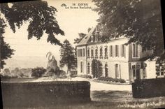 VINTAGE POSTCARD Divine the Sarlabot farm