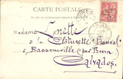 VINTAGE POSTCARD Divine the Church the gate