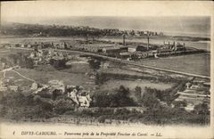 VINTAGE POSTCARD Divine Cabourg Panorama taken of the Property Foucher de Careil