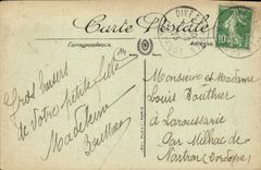 CPA Dives Cabourg Panorama pris de la Propriete Foucher de Careil 