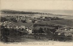 CPA Dives Cabourg Panorama pris de la Propriete Foucher de Careil 