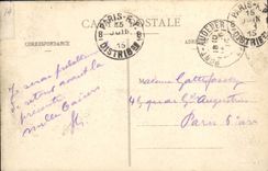 VINTAGE POSTCARD Divine Fashionable country inn of William the Conqueror on Sea Court Louis XIV