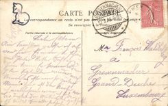 VINTAGE POSTCARD Delivrande Seen from of the Halt