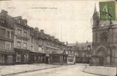 CPA La Delivrande La Place 