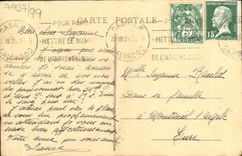 VINTAGE POSTCARD Basilica of Notre Dame of Delivrande Chorus and the Sanctuary