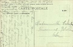 VINTAGE POSTCARD Basilica of Notre Dame Delivrande the Miraculous Statue