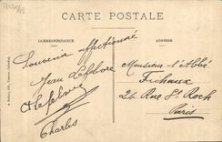 VINTAGE POSTCARD NR D of Delivrande the miraculous Virgin