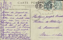 VINTAGE POSTCARD Caen Notre Dame of Delivrande the Miraculous Virgin