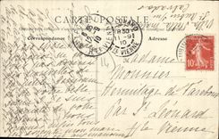 VINTAGE POSTCARD Delivrande View