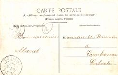 VINTAGE POSTCARD Dozule the Church