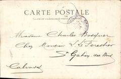 VINTAGE POSTCARD Isigny On Sea Jean Bart the hold with the moulds