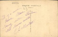 VINTAGE POSTCARD Isigny On Sea the Hold and the bridge of the valley of aure