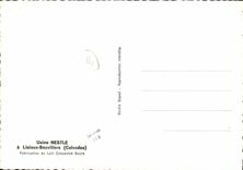 MODERN CARD Usine Nestle Lisieux beuvillers Fabrication of the lati concentrates sugar