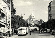 POSTAL MODERNA avenida de Lisieux de la basílica