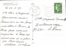 POSTAL MODERNA le trae de Lisieux mis deseos más sinceros