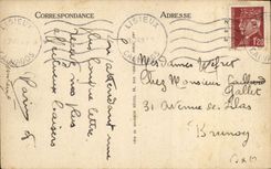 CPA Lisieux vieilles maisons de la rue aux Fevres