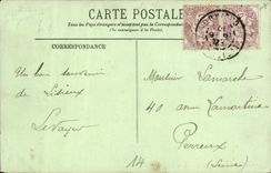 Bordes de Lisieux de la POSTAL de la VENDIMIA de los tambores