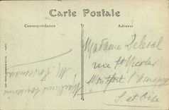 CPA Lisieux vue sur la touques et l'eglise saint desir