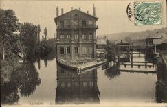 CPA Lisieux La touques au camp Franc