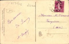 CPA Les Buissonnets Facade et terrasse 