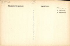 Las mujeres mayores de Lisieux de la POSTAL de la VENDIMIA contienen la calle del carnicero de la paz