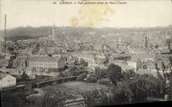 CPA Lisieux Vue generale prise du mont Cassin