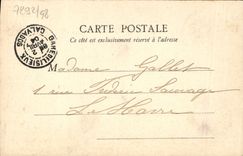 CPA Lisieux Chambre doree ancien palais episcopal style Louis XIII