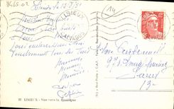 CPM Lisieux Vue vers la basilique