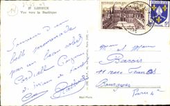 CPM Lisieux Vue vers la basilique