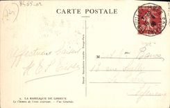 POSTAL de la VENDIMIA la basílica de la opinión de Lisieux