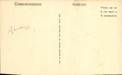 POSTAL Lisieux de la VENDIMIA visto en los tambores tomados del puente del gas