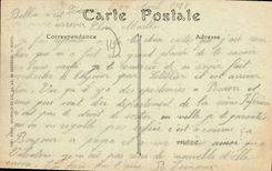 CPA Lisieux La caserne Delaunay Militaria