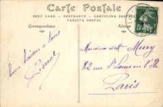 CPA Lisieux La caserne Delaunay Militaria