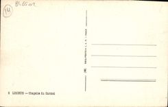 Cámara acorazada de Lisieux de la POSTAL de la VENDIMIA del carmel