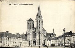 CPA Lisieux Eglise saint pierre