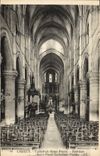 La POSTAL Lisieux Cathedrale de la VENDIMIA Saint afila con piedra Interieur