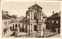 CPA Lisieux Chapelle des Carmelites La facade