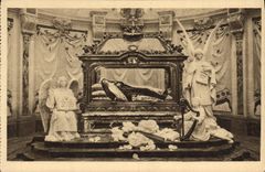 ngeles de Lisieux de la POSTAL de la VENDIMIA del mármol