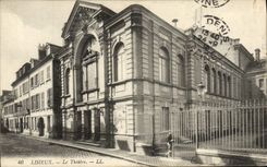 CPA Lisieux Le theatre