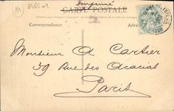 Jardín público y museo de Lisieux de la POSTAL de la VENDIMIA