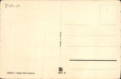 CPA Lisieux L'Eglise saint jacques