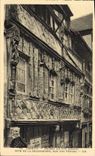 CPA Lisieux maison dite de la salamandre rue aux Fevres