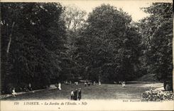 CPA Lisieux Le jardin de l'etoile