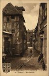 Calle de Lisieux de la POSTAL de la VENDIMIA de Ouville