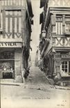 CPA Lisieux la rue de la paix