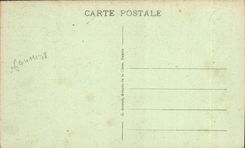 Mercado de los lugares de Lisieux de la POSTAL de la VENDIMIA en la mantequilla las casas viejas