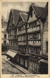 CPA Lisieux vieilles maisons place victor hugo